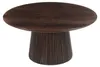 Livingfurn Salontafel Salvator Walnoot Ø80cm Mangohout Rond Productafbeelding-voorbeeld 3