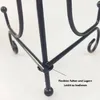 4-teiliger Tellerständer - galvanisiertes Silber-6 Produktbild-Vorschau 4