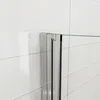Duschspa Eckdusche Falttür mit Seitenwand 90x76x185cm Produktbild-Vorschau 5