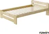 A wooden bed frame on a white background. Náhled obrázku produktu