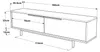TV Schrank ’Urejovle’ mit 2 Türen 160 x 36 x 45 cm Weiß Produktbild-Vorschau 7