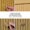 Sichtschutzmatte Balkon 100x400cm PVC bambus Blickdicht Produktbild-Vorschau 6