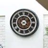 Atmosphera créateur d'intérieur Wall Clock Plastic Black Náhled obrázku produktu 2