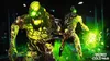 Two monstrous, glowing green creatures in a dark, industrial-looking environment. Produktbild-Vorschau