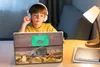 MuchoWow® Laptop Aufkleber Sticker Cover Igel läuft durch Produktbild-Vorschau 3