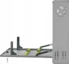 19-inch rack, 2U, 130mm diepte, grijze kast voor Productafbeelding-voorbeeld 6