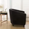 Stretch Universal Stuhlhusse Samt Stuhlbezug Sofa Sessel Produktbild-Vorschau 4