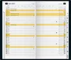 Taschenkalender M-planer 8,7x15,3 1 Monat/2 Seiten Leder Produktbild-Vorschau 2