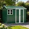 Geräteschuppen Gerätehaus Metall Gartenhaus Satteldach Produktbild-Vorschau 1