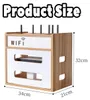 Úložný box pro router WLAN, skříňka WLAN pro ukrytí routeru Náhled obrázku produktu 5