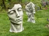 Vidroflor Kunststein Gesicht "MANN", Groß Produktbild-Vorschau 3