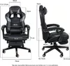 Puluomis Gaming Stuhl mit Fußstütze, Bürostuhl Chefsessel Produktbild-Vorschau 3
