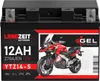 LANGZEIT YTZ14-S Motorradbatterie GEL 12V 12Ah 270AEN Produktbild-Vorschau 4