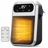 Steckdosenheizung 800W, Mini Keramik Heizlüfter mit Produktbild-Vorschau 1