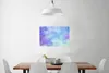 MuchoWow® Poster Aquarell - Lila - Hellblau 60x40 cm - Produktbild-Vorschau 2