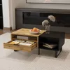 MODFU Couchtisch Holz Wohnzimmertisch mit Produktbild-Vorschau 4
