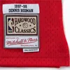 Maillot NBA Dennis Rodman Chicago Bulls 1997-98 Mitchell & Voir les images du produit 3