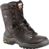 A single brown leather winter boot is shown against a white background. Produktbild-Vorschau