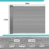 Faziango 1,2x20m Zaunblende Sichtschutz 150g/m² HDPE Produktbild-Vorschau 2