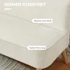 HOMCOM Sofa 2 Sitzer modern Couch ohne Armlehne Polstersofa Produktbild-Vorschau 4