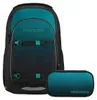 Coocazoo, Schulrucksack-Set EVERY Teal Shadows 2-teilig Produktbild-Vorschau 1