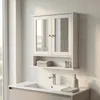 Wisząca szafka łazienkowa z lustrem LUMA, 56 x 13 x 58 cm Podgląd zdjęcia produktu 2