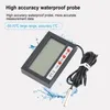 Digitálny, presný autotermometer s dvojitým zobrazením Náhľad obrázku produktu 5