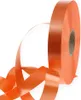 Geschenkband Ringelband 19mm x 100m Rolle Orange Produktbild-Vorschau 2