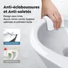doporro WC Suspendu Blanc Cuvette Céramique Toilette Voir les images du produit 4
