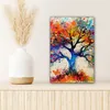 Leinwand Bilder 20x30 cm - Lebensbaum - Natur - Farbenfroh Produktbild-Vorschau 6