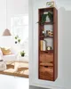 FineBuy Étagère murale avec tiroirs 35x150x30 cm Sheesham Voir les images du produit 2