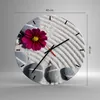 Wanduhr - Rund - Glasuhr - Zusammensetzung Steine Produktbild-Vorschau 3
