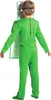 A child wearing a green Creeper costume from Minecraft, viewed from the back. Podgląd zdjęcia produktu