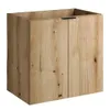 Skříňka pod umyvadlo 60 cm dub  2 dvířka tiché zavírání Náhled obrázku produktu 2