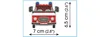 COBI 24594 Barkas B1000 Hasiči, 1:35, 151 k Náhled obrázku produktu 4