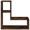 Wandregale 2 Stk. Räuchereiche 50x15x50 cm Holzwerkstoff Produktbild-Vorschau 5