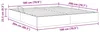 vidaXL Struttura letto con contenitore, grigio scuro, 180 x Anteprima dell’immagine prodotto 8