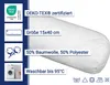 Nackenrolle Kissen, 15x40 cm, weiß Produktbild-Vorschau 2