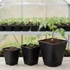 Garronda, lot de 5 pots en plastique de forme carrée aux Voir les images du produit 2