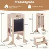 COSTWAY Skladacia učebná stolička, 3 v 1, Montessori Náhľad obrázku produktu 3