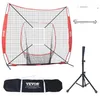 VEVOR 244 x 106 x 211 cm Filet d'entraînement de base-ball Voir les images du produit 1