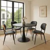 lot de 2 chaises de salle à manger HWC-O45, chaise, bois Voir les images du produit 9