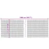 vidaXL Płot ogrodowy z trzciny 1000x80 cm Podgląd zdjęcia produktu 5
