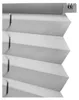 Sonello Plissee Klemmfix ohne Bohren 60cm x 140cm Grau Produktbild-Vorschau 4
