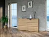 Komoda Malwa M6 140 - Dąb Sonoma Podgląd zdjęcia produktu 10