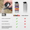 Isolbau Bauschaum-Set - Inkl. 48x Pistolenschaum (750 ml) & 1x PU-Reiniger (500 ml) Montageschaum B2 Produktbild-Vorschau