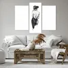 Bild auf Leinwand - Leinwandbild - 3 Teile - Aquarell Frau Produktbild-Vorschau 6