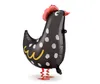Ballon Airwalker poule 42x45cm flottant au dessus du sol Voir les images du produit 1