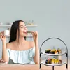 eGenuss Etagere 2 Etagen Metall Serviergestell 2 Etagen mit Produktbild-Vorschau 12