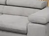 Ecksofa Sofa Grau, Wohnlandschaft L-Form mit Schlaffunktion Produktbild-Vorschau 8